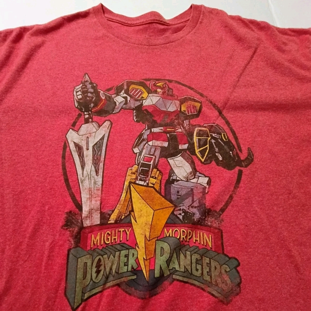 Power Rangers Red Graphic Tee